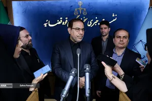 نشست خبری اصغر جهانگیر، سخنگوی قوه قضائیه