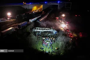 برخورد مرگبار دو قطار در یونان