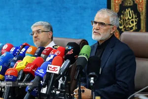 نشست خبری علی اکبر پورجمشیدیان دبیر ستاد تشییع و وداع با رهبر شهید انقلاب
