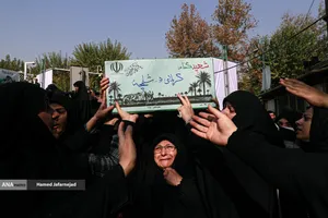 تشییع پیکر مطهر 100 شهید گمنام - معراج شهدا