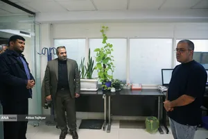 حضور معاون محترم علوم انسانی و هنر دانشگاه آزاد در خبرگزاری آنا