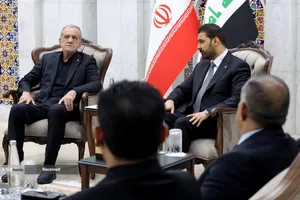 استقبال رسمی از پیکر مطهر امام شهید در عراق با حضور رییس جمهور