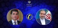 رایزنی عراقچی و بارزانی در مورد تقویت همکاری‌های ایران و عراق برای صیانت از مرزها