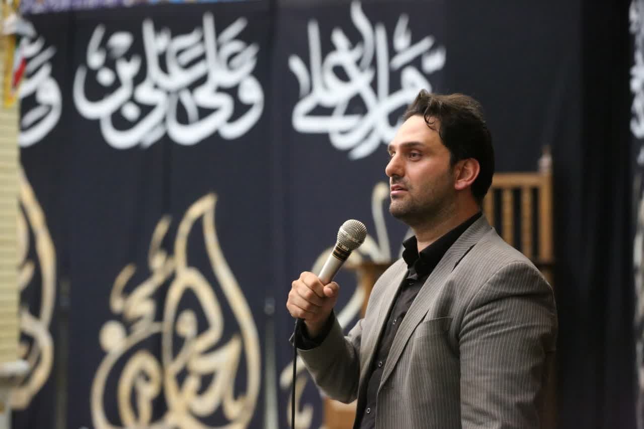 مراسم عزاداری در دانشگاه آزاد اسلامی کرمانشاه