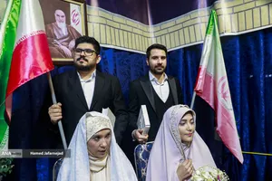 همزمان با سالگرد ازدواج حضرت علی (ع) و حضرت فاطمه(س) مراسم جشن ازدواج500 زوج&zwnj; جان&zwnj;فدا عصر دوشنبه 28 اردیبهشت به&zwnj;صورت همزمان در میادین اصلی شهر تهران برپا شد. از این تعداد، آیین ازدواج 6 زوج در تجمع مردمی حمایت از رهبر معظم انقلاب و نیروهای مسلح در خیابان پیروزی چهارراه نبرد