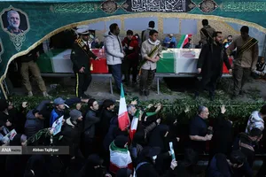 تشییع شهدای &laquo;جنگ رمضان&raquo;