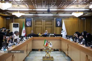 نشست خبری مهندس مهدی چمران رئیس شورای اسلامی شهر تهران