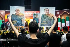 مراسم گرامیداشت سرلشکر شهید مهدی ربانی و سرلشکر شهید غلامرضا محرابی معاونان سابق اطلاعات و عملیات ستاد کل نیروهای مسلح