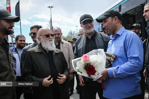 رونمایی از ۵۰ اتوبوس برقی جدید در تهران