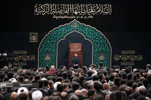 عزاداری شب شهادت حضرت فاطمةالزهرا سلام&zwnj;الله&zwnj;علیها در حسینیه امام خمینی(ره)