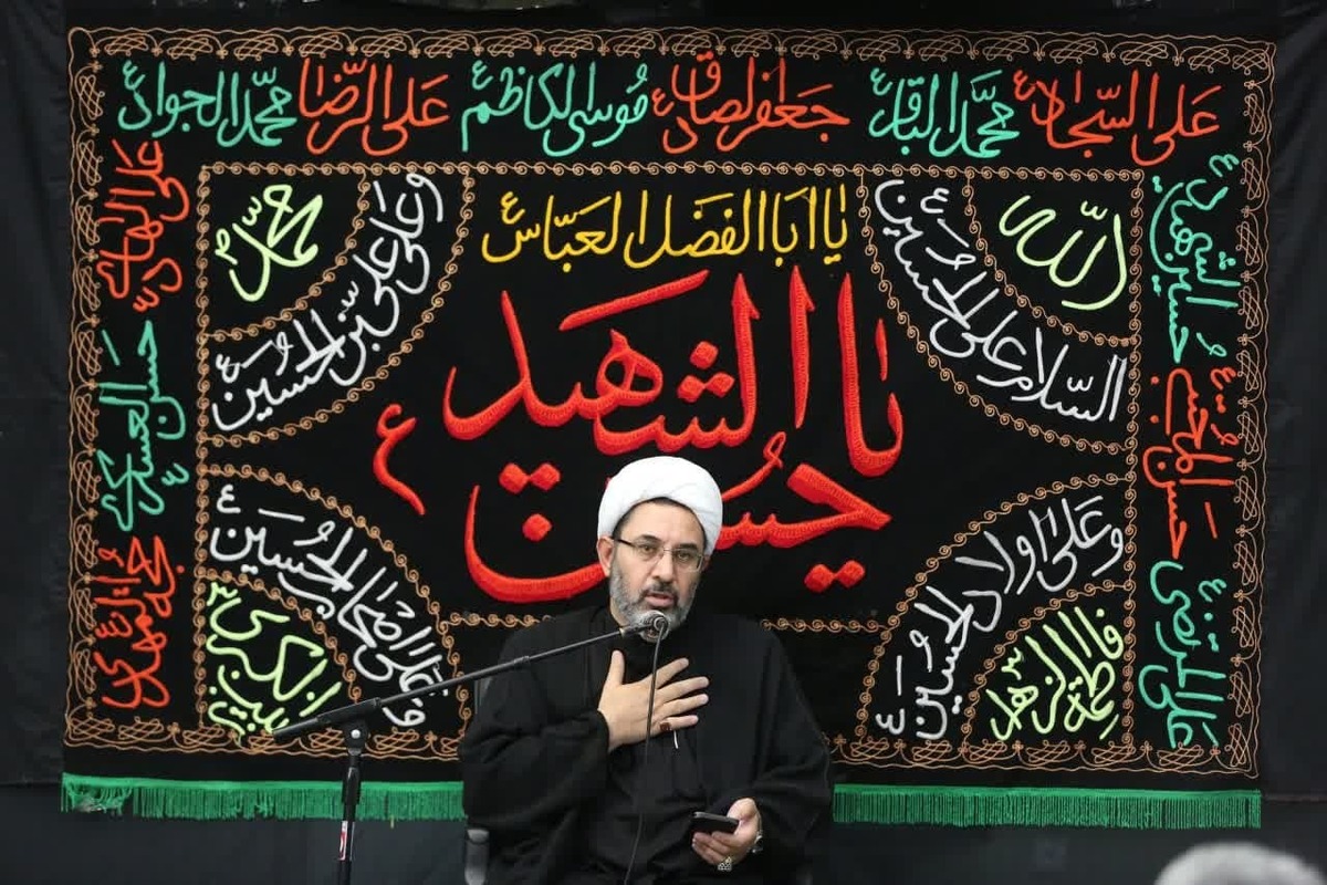 مراسم عزاداری در دانشگاه آزاد اسلامی کرمانشاه