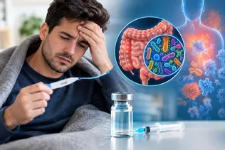 میکروب‌های روده بر شدت تب پس از واکسیناسیون اثر می‌گذارند