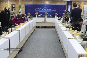 نشست خبری موسی&zwnj;الرضا حاجی&zwnj;بگلو، رئیس شورای عالی استان&zwnj;های کشور