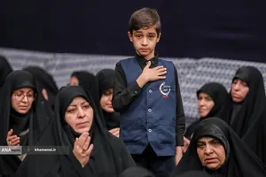 دومین شب عزاداری حضرت فاطمةالزهرا(س) با حضور زهبر م انقلاب
