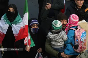 تشییع پیکر شهیدان لاریجانی، سلیمانی و شهدای ناو دنا