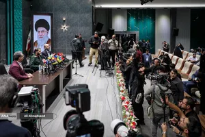 نشست خبری سردار حسین معروفی معاون هماهنگ کننده سازمان بسیج