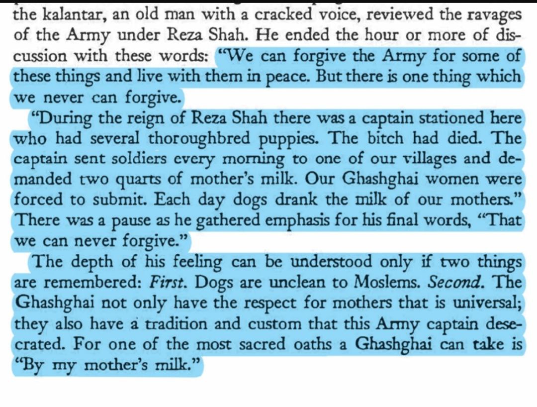 اجبار کردن زنان عشایر لُر برای شیر دادن به توله سگهای افسران ارتش رضا خان! اجبار کردن زنان عشایر لُر برای شیر دادن به توله سگهای افسران ارتش رضا خان!