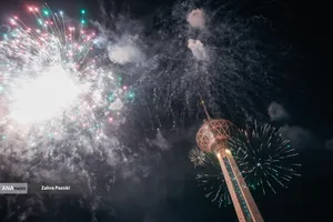 نورافشانی شب