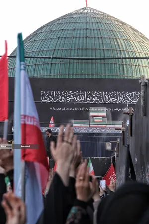 مراسم وداع با رهبر شهید انقلاب
