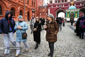 میدان سرخ مسکو در روسیه