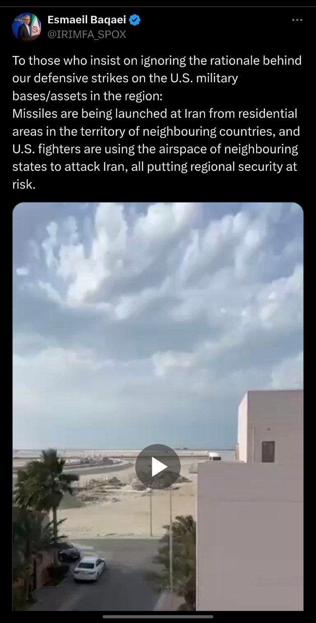 بقائی: آمریکا با استفاه از حریم همسایگان، امنیت منطقه را به خطر میاندازد بقائی: آمریکا با استفاه از حریم همسایگان، امنیت منطقه را به خطر میاندازد