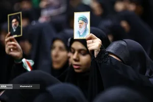 دومین شب مراسم عزاداری حضرت اباعبدالله الحسین(ع) از طرف رهبر انقلاب