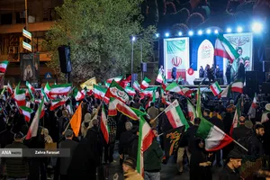 اجتماع مردمی در حمایت از رزمندگان اسلام