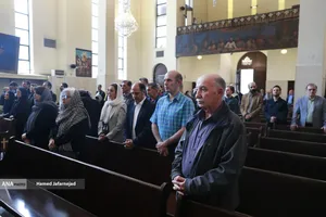 مراسم چهلم شهادت حضرت آیت الله امام سید علی خامنه&zwnj;ای در کلیسای سرکیس مقدس