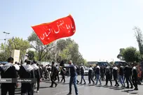 مراسم عزاداری نیروهای مسلح در مصلی امام خمینی(ره) تهران