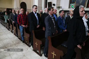 مراسم چهلم شهادت حضرت آیت الله امام سید علی خامنه&zwnj;ای در کلیسای سرکیس مقدس