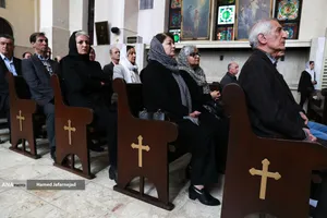 مراسم چهلم شهادت حضرت آیت الله امام سید علی خامنه&zwnj;ای در کلیسای سرکیس مقدس