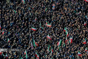 تجمع انتقام&zwnj;جویی شهادت رهبر معظم انقلاب در تهران