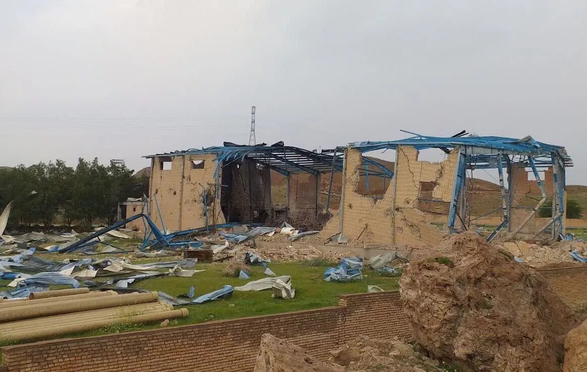 ورزشگاه‌های آسیب دیده جنگ تحمیلی آمریکا و صهیونیسم+تصاویر