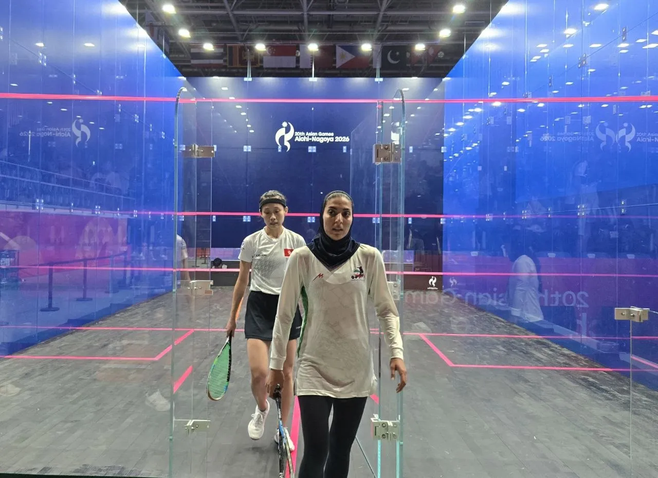 فرشته اقتداری اسکواش