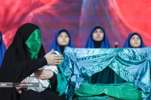 مراسم شیرخوارگان حسینی در مصلی امام خمینی(ره)
