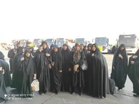 خدمت افتخاری مادران شهدای میناب در مواکب «مادر و کودک»