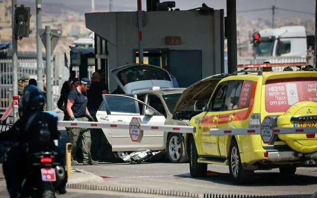 زخمی شدن پلیس اسرائیلی
