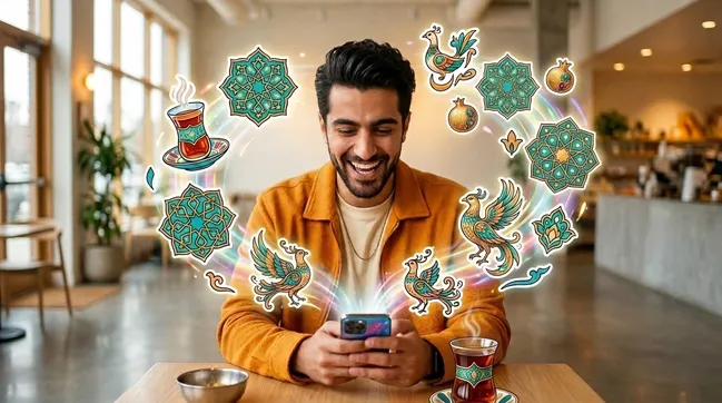 استیکرهای بومی می‌توانند از جمله امکانات جذاب پیام‌رسان‌ها برای نسل جوان باشند