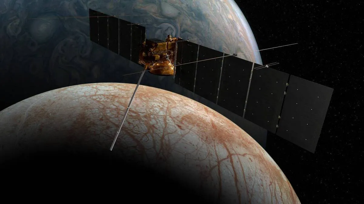 NASA Prepares for Launch of New Mission on Jupiter's Moon Europa