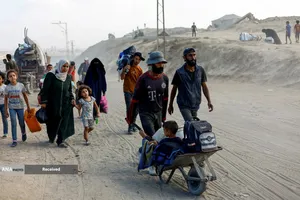 آوارگی اجباری ساکنان غزه