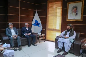 دیدار مولوی فضل محمد حقانی، سفیر افغانستان در ایران با دکتر بیژن رنجبر رئیس دانشگاه آزاد اسلامی