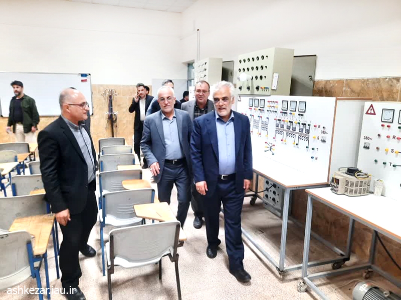 بازدید دکتر طهرانچی از واحد اشکذر