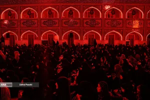 عزاداری شب های محرم در هیأت ریحانه النبی