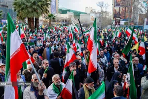 اجتماع بزرگ مردمی در میدان فلسطین