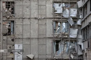 تجمع اعضای کادر درمان در محکومیت تجاوز آمریکا و رژیم صهیونیستی