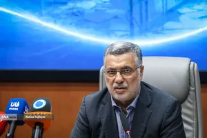 محمدرضا ظفرقندی وزیر بهداشت در مراسم امضای تفاهم&zwnj;نامه همکاری برای بازسازی زیرساخت&zwnj;های آسیب&zwnj;دیده از جنگ