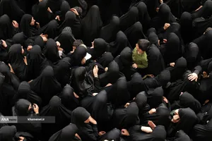 دومین شب عزاداری حضرت فاطمةالزهرا(س) با حضور زهبر م انقلاب