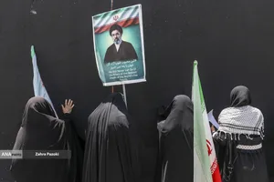 مراسم وداع با رهبر شهید انقلاب
