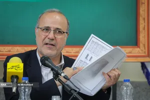 نشست خبری حمایت میرزاده رئیس ستاد سی و نهمین اجلاس رؤسای آموزش و پرورش