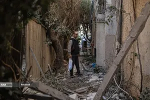 اصابت موشک &zwnj;های بارشی ایران در تلاویو